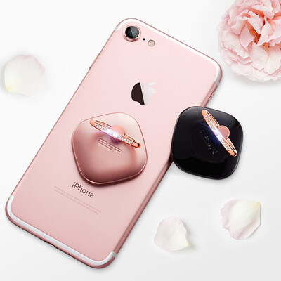 

(ESR) мобильный телефон поддержка палец пряжка автомобиль кронштейн ленивый стент Apple Эндрюс плоский универсальный стент кристалл Swarovski кристалл уполномоченный кронштейн - магия черный