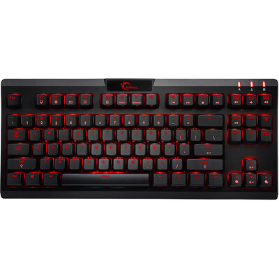 

Chi Chi (G.SKILL) KM560 Backlight Edition 87 клавиша механическая клавиатура вишневый чай черный