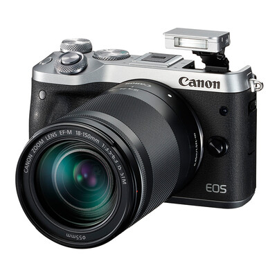 

Canon (Canon) EOS M6 (18-150) микро-сменный объектив цифровой камеры серебристый