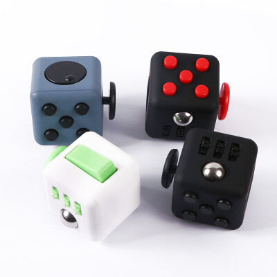 

Red camp reduced pressure Rubik cube dice Creative toy focusing attention relieve the pressure