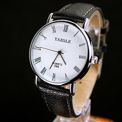 

Ya Zhuo Lun couple table Korean fashion casual belt watch men and women couples watch YZL0514TH-1