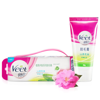 

удаление волос крем Veet Veet Qinxiang шелковистой кожи типа 100г мягкий подходит для чувствительной мышцы (Ms. удаление мужчины удаление волос подмышками волосы ног волос)