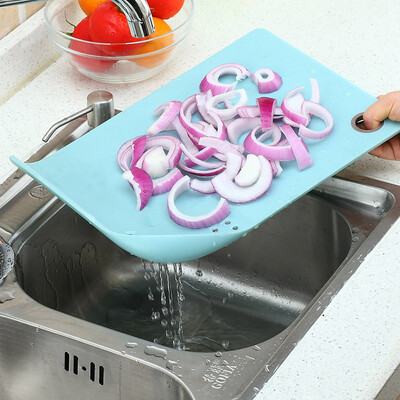 

American kitchen maxcook water cutting board cutting board chopping board plastic PP fruit plate MCPJ449