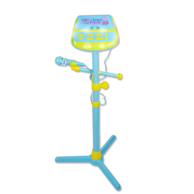 

【 】 Beifen Le buddyfun Children's Microphone Pec's Microphone Piggy Peggy Microphone with Microphone 99226A Blue