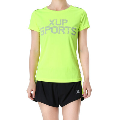 

XTEP Women's Short-sleeved Breathable Quick-drying Running Round Neck T-shirt