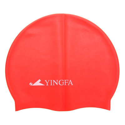 

YINGFA Swimming caps Pure color silicone swimming caps for adult man and woman