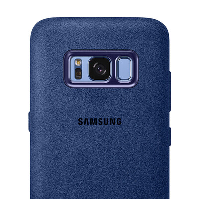 

Samsung (SAMSUNG) S8 оригинальный телефон оболочки / Alcantara защитной оболочки / защитный рукав оболочки синий замша