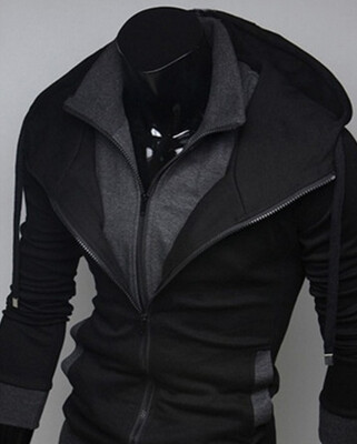 

Men's Fashion Casual Hooded Cardigan Sweater Jacket