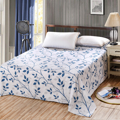 

Ivy (AVIVI) sheets single piece cotton 40 twill prints sheets single single bed 1.2 bed 150 210 new dream flower