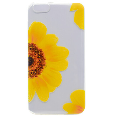 

Sunflower Pattern Soft Thin TPU Rubber Silicone Gel Case Cover for Huawei Honor 4XGlory Play 4X