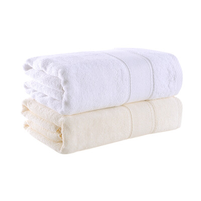 

[Хорошо] Бай Jingdong супермаркет Синьцзян хлопковые полотенца два означает белый / бежевый (70 * 140см / 450 г / статья * 2)