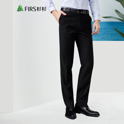 

Shanshan (FIRS) Korean business casual dress pants male male STK36H004-2 black 82