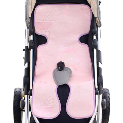 

[Jingdong supermarket] like baby (elepbaby) baby trolley mat newborn baby summer stroller ice trolley cushion 73X34CM duo elves pink