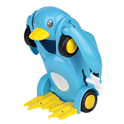 

Smart created (LDCX) Meng car family automatic deformation of the clockwork toys children deformation toys Meng Meng Wang -5102