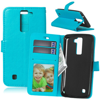 

BlueStyle Classic Flip Cover with Stand Function and Credit Card Slot for LG K8