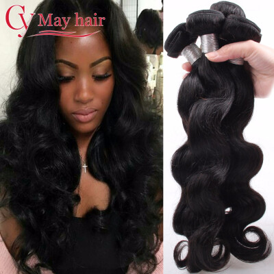 

New Arrival Malaysian Virgin Hair Body Wave 4 Bundles Cy May Hair Malaysian Body Wave Weft Human Hair Weaves Bundles 4pcs/lot