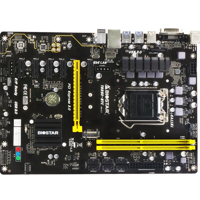 

BIOSTAR TB250-BTC Motherboard Intel B250 LGA 1151