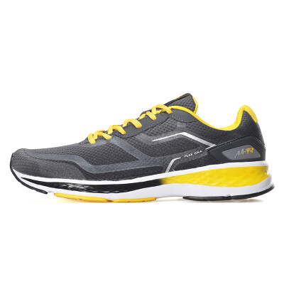 

Peak (PEAK) male running shoes comfortable professional sports shoes DH610007 castle gray / mango yellow 45 yards