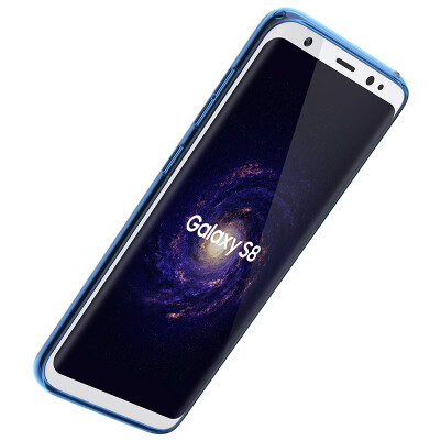 

Locke ROCK Samsung s8plus phone shell / protective cover series of soft and hard shell / thin sets of blue