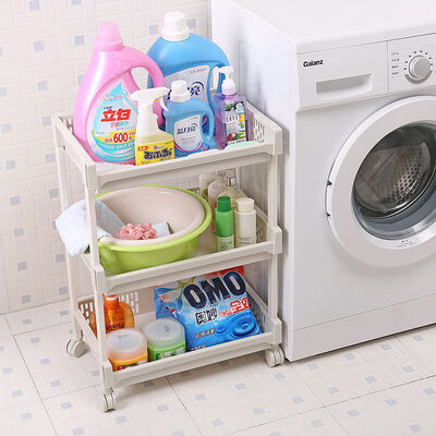 

ShuangQing bathroom shelf bathroom shelf Japanese desktop storage rack small 2 layer 7016