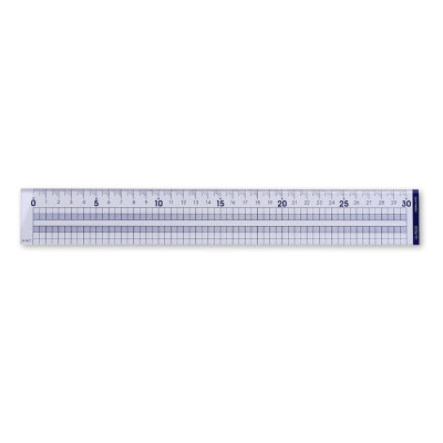 

National reputation KOKUYO student office portable scale transparent ruler 30cm blue CL-RG30