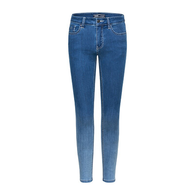 

Semir jar jeans Korean students grind Slim Crescent Cowboy Pants 11216240084 Cowboy Blue Gray 28