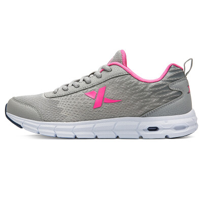 

(XTEP) ladies fashion travel comfortable jogging retro leisure sports running shoes 984218119366 light gray 36