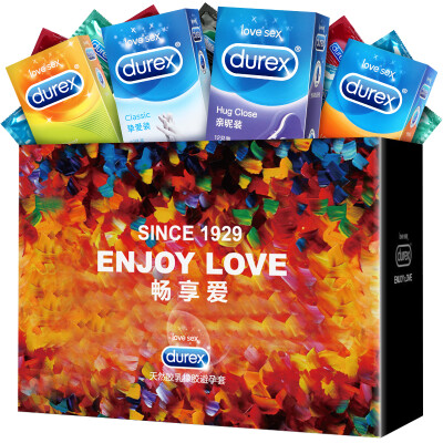 

Durex condom male condom set value 40 ZHIAI12love10 relatives 12 give random 6 Durex