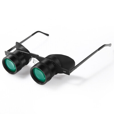 

BIJIA 10x34 ultra clear green film 10 times eyeglass telescope / fishing / 66g ultra-light / low light night vision