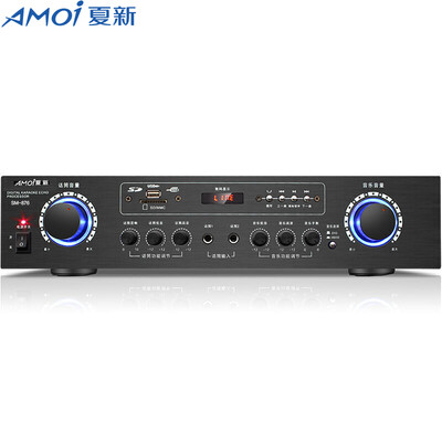 

Amoi SA-876 KTV Audio Set Усилитель мощности High Power Professional Stage Home Karaoke Amplifier
