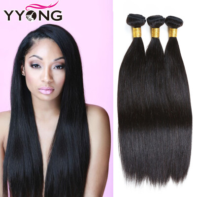 

8A Brazilian Virgin Hair Straight 3 Bundles YYONG Hair Products Unprocessed Virgin Brazilian Straight Hair 100 Human Hair Weave