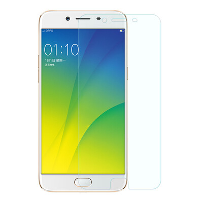 

[Хорошо] из двух частей стали легко вставить OPPO R9S доказательство пленки стеклянной пленки HD анти-отпечатки пальцев защитной пленка R9S мобильный телефон прозрачные пленки oppor9s