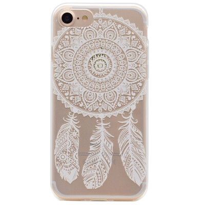

Обложка Dreamcatcher Pattern Мягкий тонкий ТПУ резиновый силиконовый гель чехол для IPHONE 7