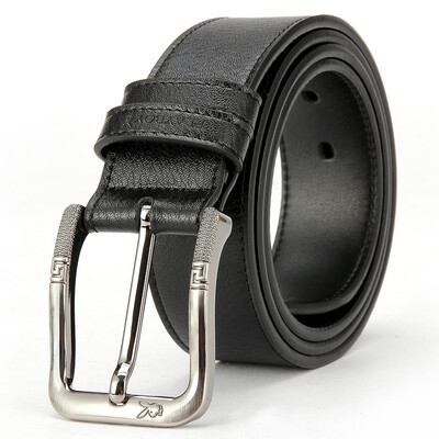 

Playboy PLAYBOY Mens Belt Leather Automatic Buckle Business Casual Belt PDF1862-4B Black