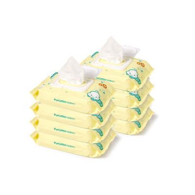 

Cotton era (PurCotton) baby wipes baby wet tissue 15 * 20cm 80 tablets / bag * 8