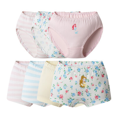

Disney (Disney) 7 children's clothes underwear girls baby girls stretch triangle angle four corners underwear 48178Y0 seven suit