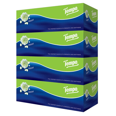 

Tempo Padded Thickened 3 layers 90 * 4 boxes Jasmine Flavor