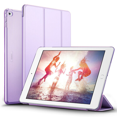 

(ESR) Apple iPad Air2 / 6 защитная крышка / раковина легкая капля / три раза кронштейн кожаные перчатки серия жизнеспособности фиолетовый