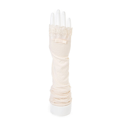 

Jingdong Supermarket Siggi SI88952 gloves female summer Korean version of the tide plus long driving gloves outdoor cycling cotton cuff lace thin gloves arm wings 60 × 10CM