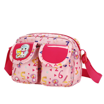 

Jingdong supermarket] Cara sheep (Carany) Fun a lot of children's school bags primary school students bag fashion men and women students Japanese and Korean wind shoulder bag CX7009 the white fun