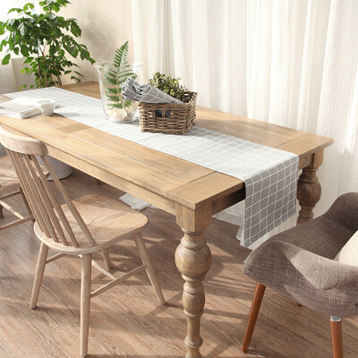 

FOOJO богатый настольный флаг современный простой журнальный столик обеденный стол 30 * 180 см серая сетка