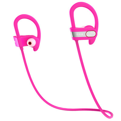 

Deshi (ДОСС) S05 беспроводной гарнитуры Bluetooth спортивные беговые стерео ухо телефона гарнитура наушники бас-красная роза