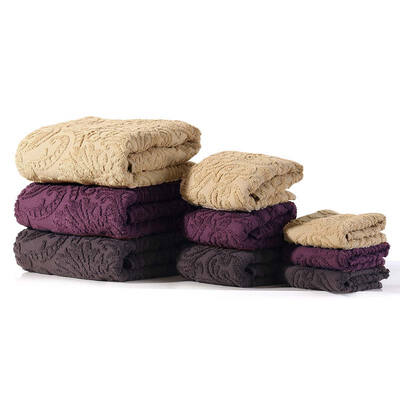 

Mercury Home Textiles (MERCURY) Барокко Импорт Пакистан Жаккардовое полотенце (фиолетовый фиолетовый) Хлопок Толстая пара для взрослых Стиральное полотенце 40 * 81 см