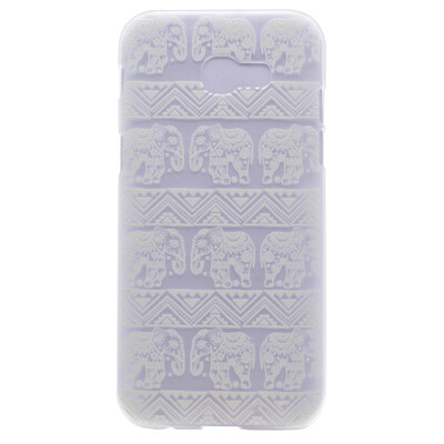 

Twelve flowers Pattern Soft Thin TPU Rubber Silicone Gel Case Cover for Samsung Galaxy A5 2017A520