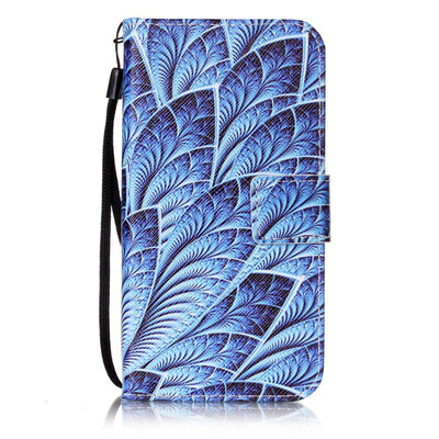 

Blue Dazzle Design PU Leather Flip Cover Wallet Card Holder Case for Samsung Galaxy S7G9300