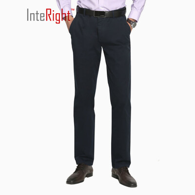

INTERIGHT Slim Men&39s Business Casual Pants Navy 36 yards
