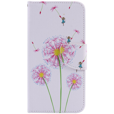 

Pink Dandelion Design PU Leather Flip Cover Wallet Card Holder Case for LG NEXUS 5X