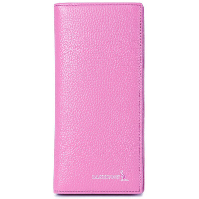 

Fashion style kangaroo BANDICOOT Europe&the United States fashion simple trend of vertical section of the long wallet wallet 0002 purple