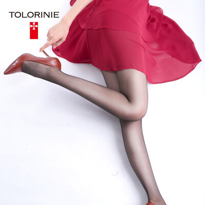 

Jingdong supermarket] TOLORINIE stockings 12D after the crotch silk silk core silk pantyhose spring and summer underwear socks sexy [3 groups] K1245D0499