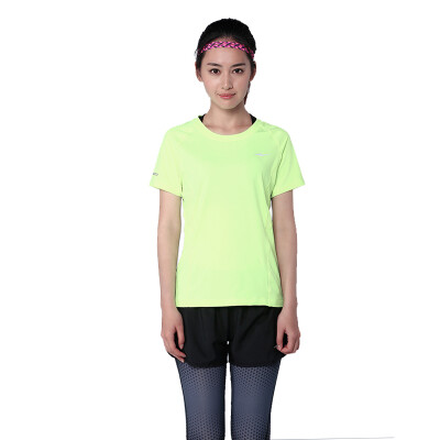 

ERKE ERKE Women Sports Casual Round Collar Short Sleeve Knitwear Fashion Light Couple Summer Short T 52217119008 Fluorescent Rose Red M